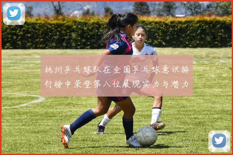 杭州乒乓球队在全国乒乓球意识排行榜中荣登第八位展现实力与潜力
